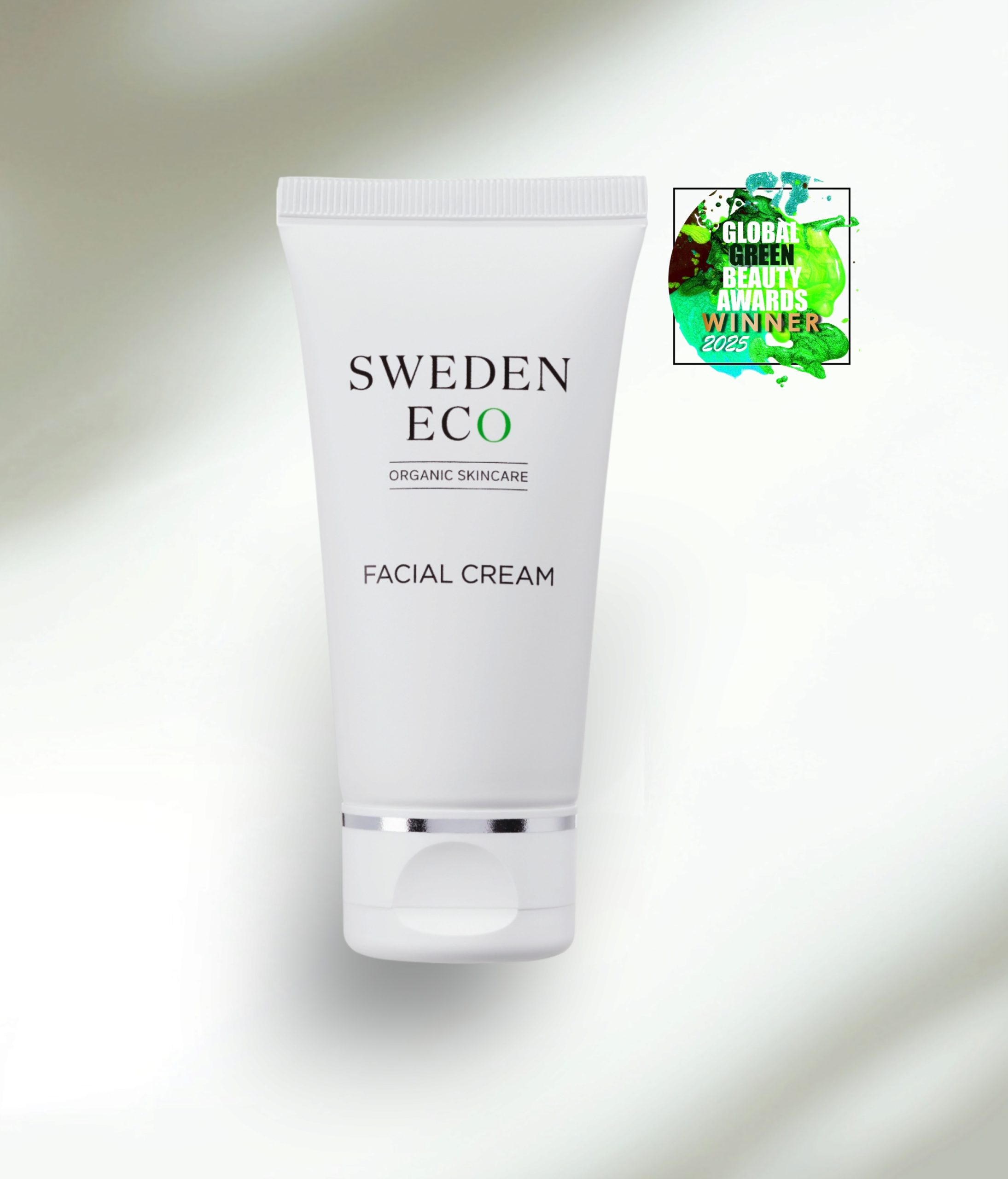 Sweden Eco Facial Cream Winner Gold Best Organic Beauty Product in Global Green Beauty Awards 2025